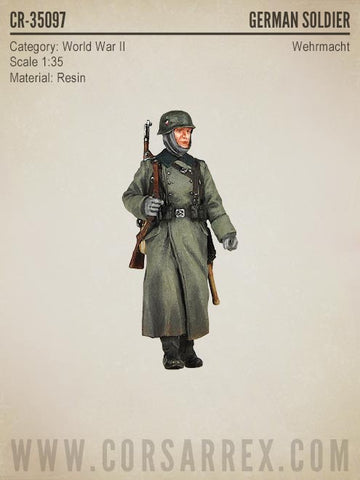 Wehrmachtssoldier with Winter coat #1