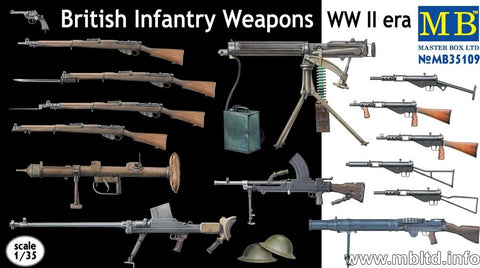 British Infantry weapons WWII