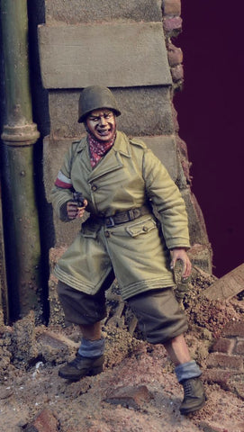 Soldat Polnische Heimat Armee-Warschauer Aufstand 1944