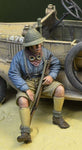 ANZAC Soldat sitzend 1915-18 WW I