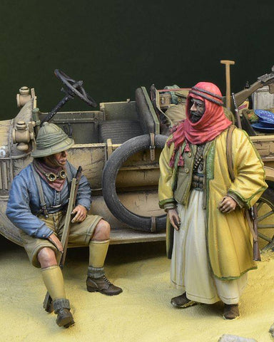 ANZAC Soldier & Arabian Warrior 1915-18 WW I