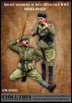 Russian soldiers at rest #4-dancing- 1943-45