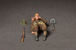 Britischer Infanterist #3 bei einer Rast WWII