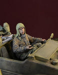 WSS Schwimmwagen driver Ardennes 1944