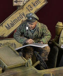 WSS Schwimmwagen Beifahrer Ardennen 1944