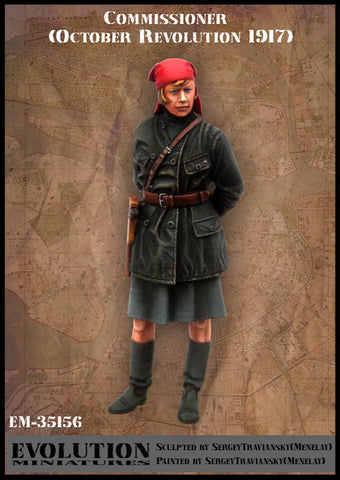 Kommisarin Oktober Revolution 1917