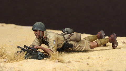 Truppführer Unteroffizier Italienische Guastatori Nord Afrika WWII