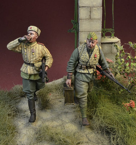 Russische Soldaten Europa 1944-46