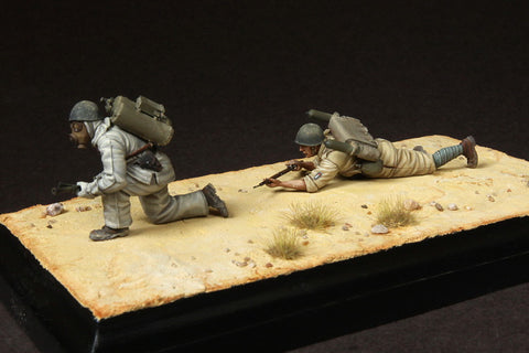 Flamethrower Squad #3 Italian Guastatori North Africa WWII