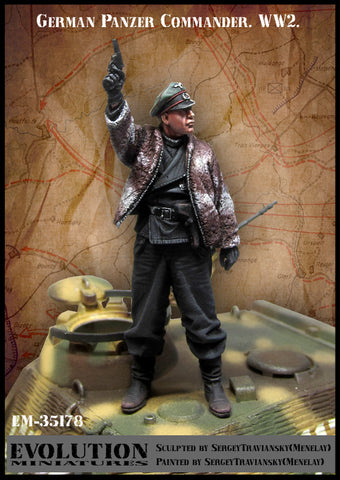 German Tank Commander WWII