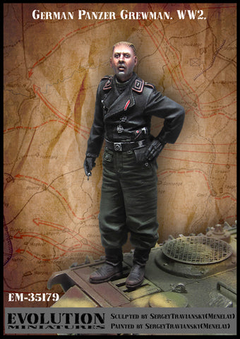 German Panzer Crewman #1 WWII