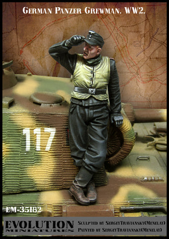 German Panzer Crewman #4 WWII