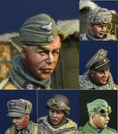 6 WSS Köpfe Set WWII