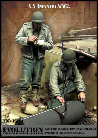 US Infantry men #2 WWII