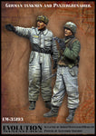 German Tankman with Panzergrenadier WWII