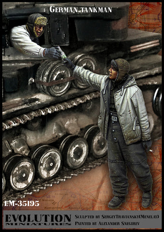 German Tankmen Winter 1944