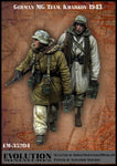 German MG Team  #1 Kharkov Winter 1943