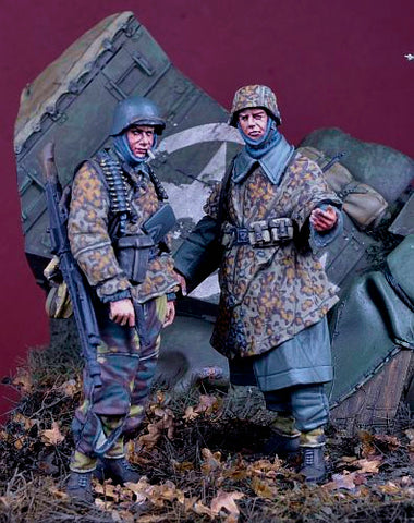 WSS Soldaten Kampfgruppe Hansen Ardennen 1944