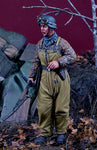 WSS Scharführer mit US Panzerhose Kampfgruppe Hansen Ardennen 1944