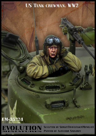 US Tank Commander WWII