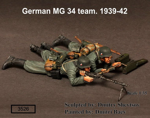Wehrmacht MG 34 Team 1939-42