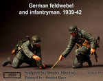 Wehrmachtsfeldwebel mit Infanterist #3 1939-42