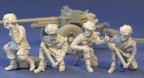 English 6 pounder parashooter crew 1944