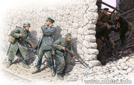 German mountain troops & soviet marines spring 1943