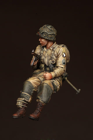 US Army Fallschirmjäger-Sergeant #1 auf Sherman