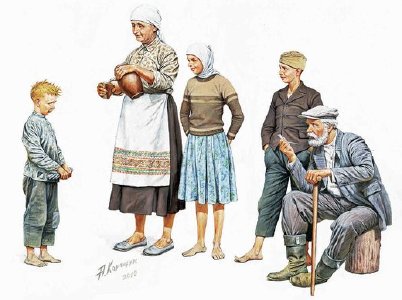 Osteuropäische Zivilisten WWII
