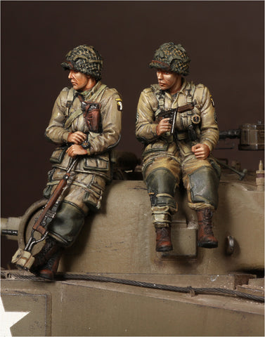 1st Lieutenant & Sergeant on Sherman Set