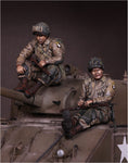 US Army Fallschirmjäger auf Sherman #4 Set