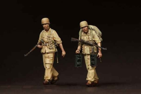 Fallschirmjäger Set #1 Brigade Ramcke. El Alamein, August 1942