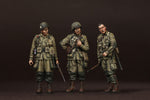 US Army Airborne Officers 1944 WWII