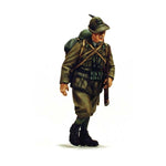 Italienische Alpini beim marschieren 1940-45