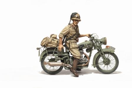 Gilera LTE 500 mit Bersagliere noth africa 1942