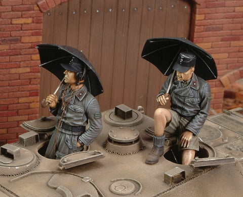 Deutsche Panzersoldaten in Italien Sommer 1944