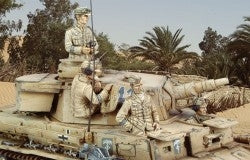German AK crew of Pz Kpfw IV Ausf. E