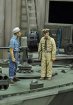 U S sailor & navy officer