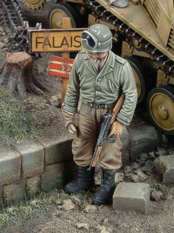 U S GI with Thompson MP 1944