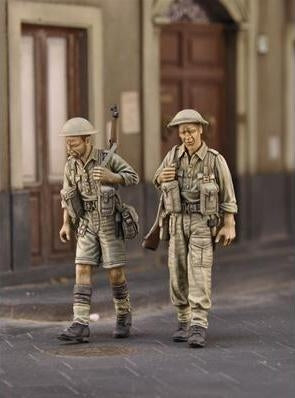 U K Infantrymen Siciliy 1945