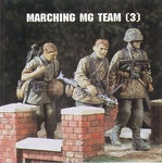 Marching MG 34 Team 1944
