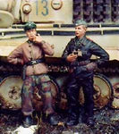 Deutscher WSS Panzeroffiziere Ardennen 1944