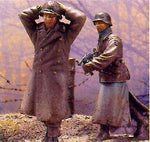 Captured G.I. w/ Captor Ardennen 1944