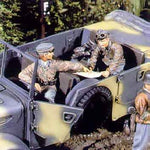 German Steyr 1500 riders (Driver & officer)