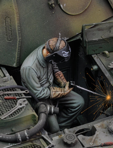 Man using electric welder #1