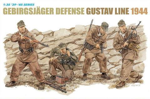 German Gebirgsjäger defenders gustav line 1944