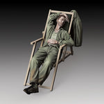 US soldier who sleeps