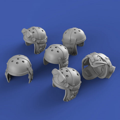 US tank helmets WWII