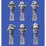 German heads tank soldiers WWII #1